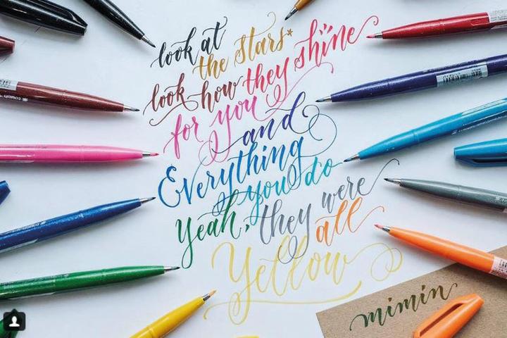 Produktbild Pentel Pinselstift (Mauve, Rosa, 1 x)