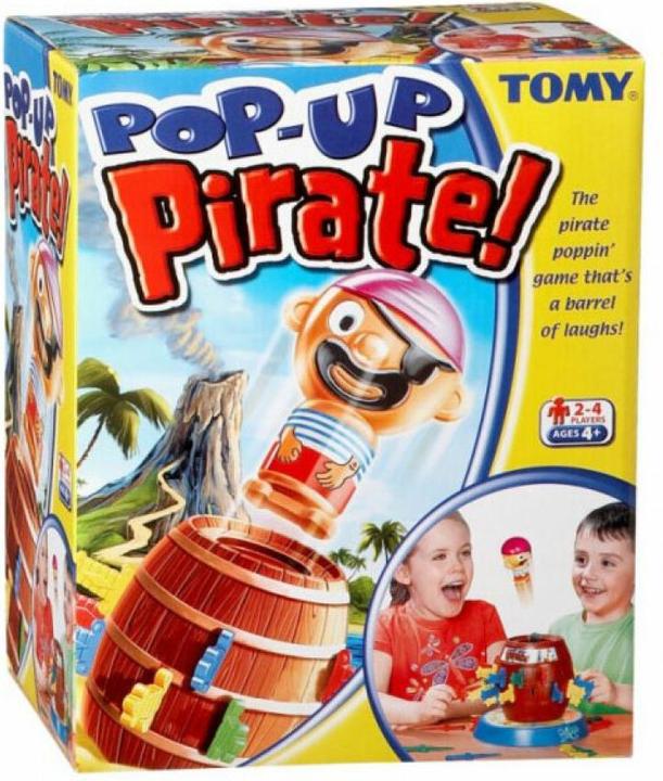 Actual product image Tomy Pop-Up Pirate! (German, French)