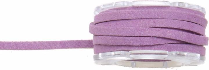 Image du produit Glorex Bracelet en cuir velours 3 mm plat