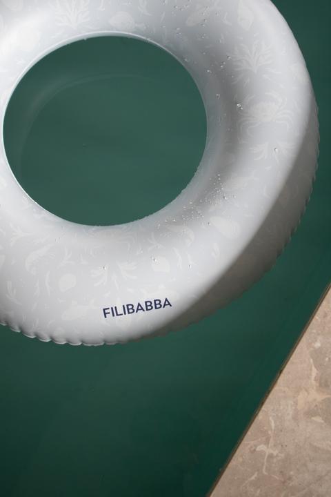 Actual product image Filibabba Swim ring Alfie - Nordic Ocean Mono