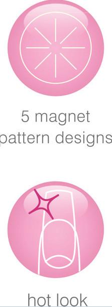 Image du produit Rio MAGNETIC NAILS ( NMAG) vernis magnétique (Pink, Vernis couleur)
