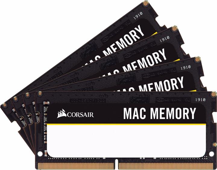 Corsair Mac Memory (4 x 16GB, 2666 MHz, DDR4-RAM, SO-DIMM)