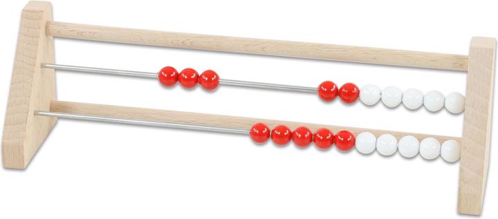 Produktbild Betzold Schüler-Rechenrahmen ZR 20 rot/weiss