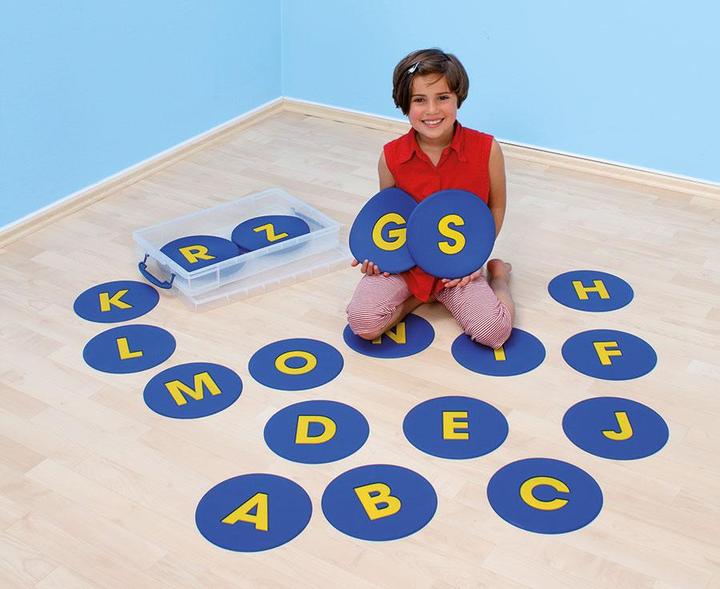 Actual product image Betzold 26 non-slip letter mats