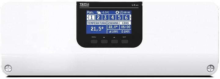 Produktbild Tech Air L-X Tech Thermostat-Ventilsteuerungen kabelgebunden-drahtlos mit eingebautem WIFI-Modul 8 Zonen