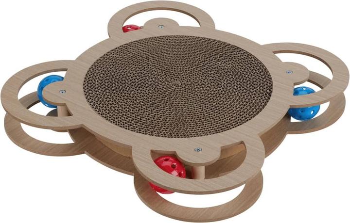 Produktbild PETS Collection Kratzspielzeug für Katzen Natur 35x35x5 (5 cm, Natur)