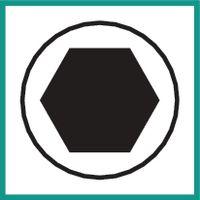 Actual product image PB Swiss Tools Hexagon socket set - 100° angled