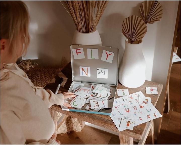 Produktbild Yogi Fun Yoga ABC Magnete (Englisch, Deutsch, Französisch, Italienisch)
