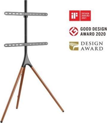Dacomex Standfuss für Flachbildschirm 114 - 165 cm (45" - 65") (65", 32 kg)