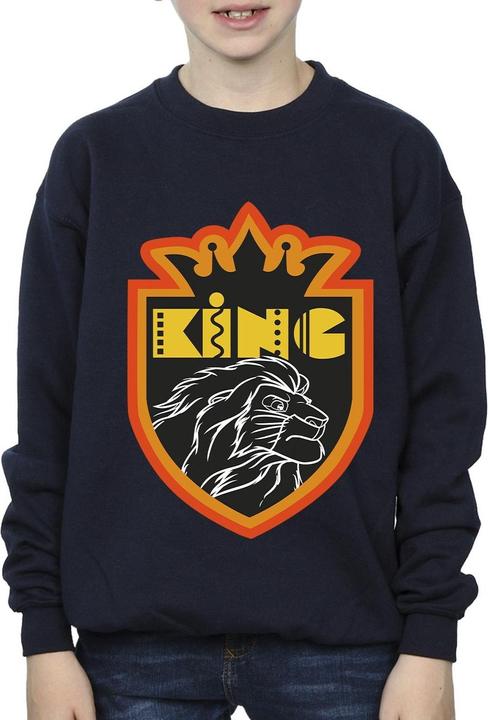 Actual product image Disney Boys The Lion King Crest Sweatshirt (128)