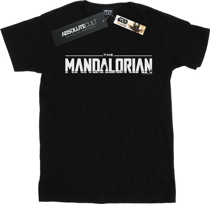 Produktbild Star Wars The Mandalorian Logo TShirt Jungen (128)