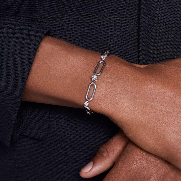 Produktbild Swarovski Dextera Armband Weiss (20 cm, Swarovski Metall)