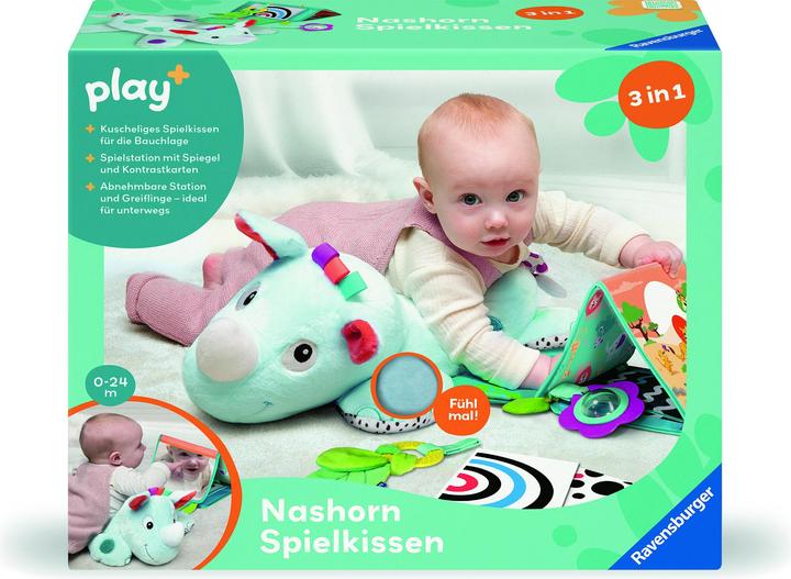 Actual product image Play+ Rhino (33 x 38 cm)