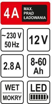 Produktbild Toya STHOR GLEICHRICHTER 12V 2.8A 60Ah LED (12V)