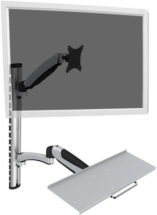 Image du produit Digitus Station de travail flexible, murale dm. (Mur, 27")