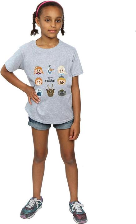 Immagine prodotto Disney Frozen Heads Maglietta Ragazze (116)