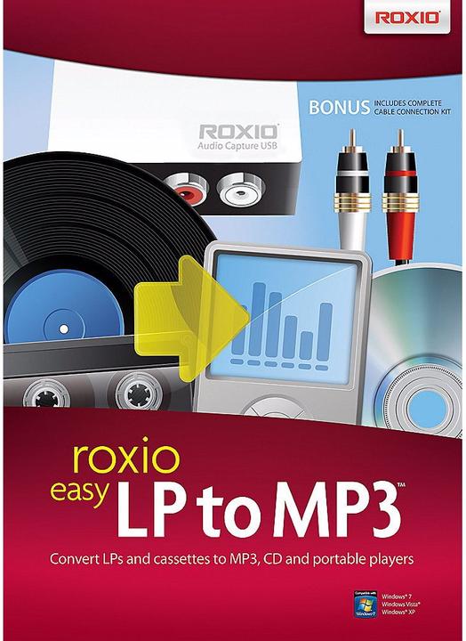 Actual product image Roxio Easy LP to MP3 (1 User, unlimited)