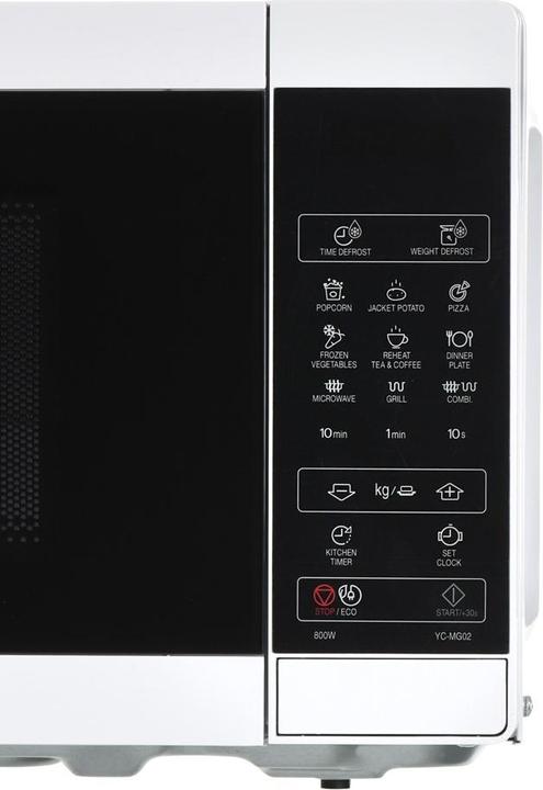Immagine prodotto Sharp YC-MG02E-W Mikrowelle Arbeitsplatte (20 l)