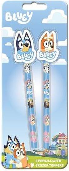 Produktbild Sombo Bluey Bleistifte mit Topper (2 x)
