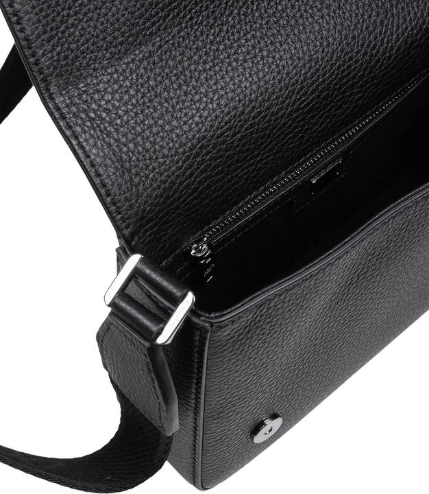 Actual product image Dolce & Gabbana black deer leather shoulder bag