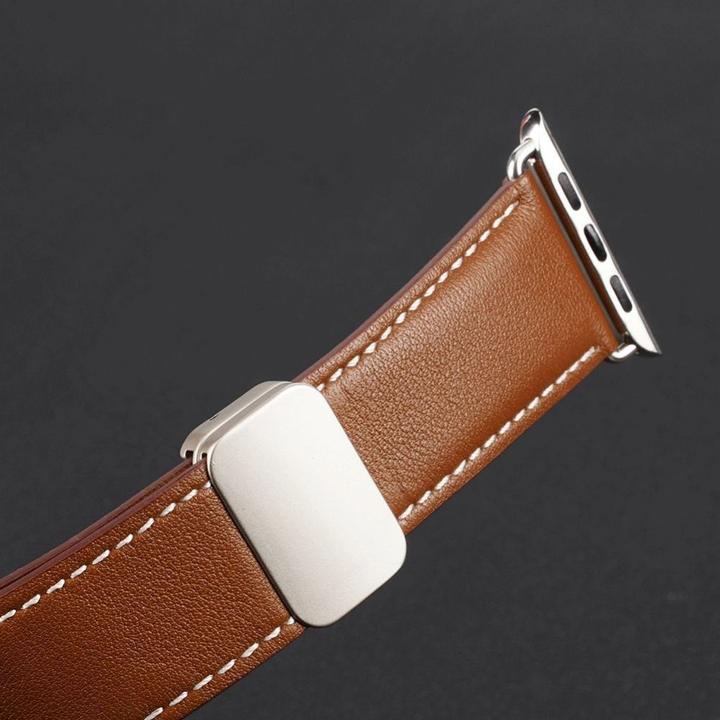 Immagine prodotto Dux Ducis Cinturino YA (38 mm, 40 mm, 41 mm, Vera pelle, Apple Watch Series 1, Apple Watch Series 2, Apple Watch Series 3, Apple Watch Serie 4, Apple Watch Serie 5, Apple Watch Serie 6, Apple Watch Series 7, Apple Watch Series 8, Apple Watch Series 9, Apple Watch SE)