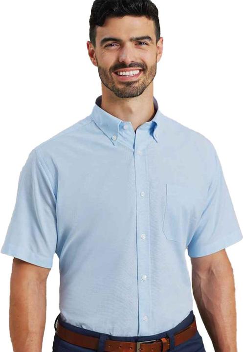 Actual product image Premier Mens Signature Short-Sleeved Shirt (56)