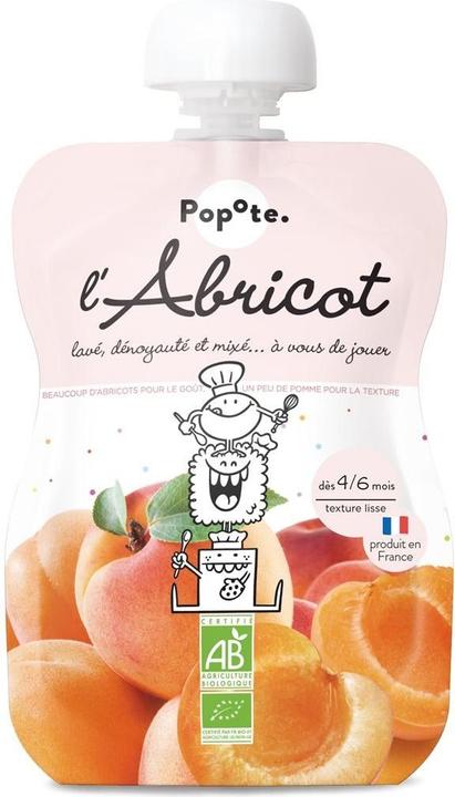 Popote Quetschie Aprikose BIO (120 g)