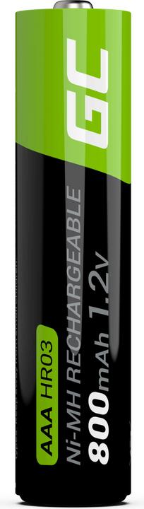 Produktbild GreenCell GR08 Wiederaufladbarer Akku AAA (2 Stk., AAA, 800 mAh)