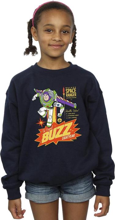 Produktbild Disney Toy Story Buzz Lightyear Space Sweatshirt Mädchen (152, 158)