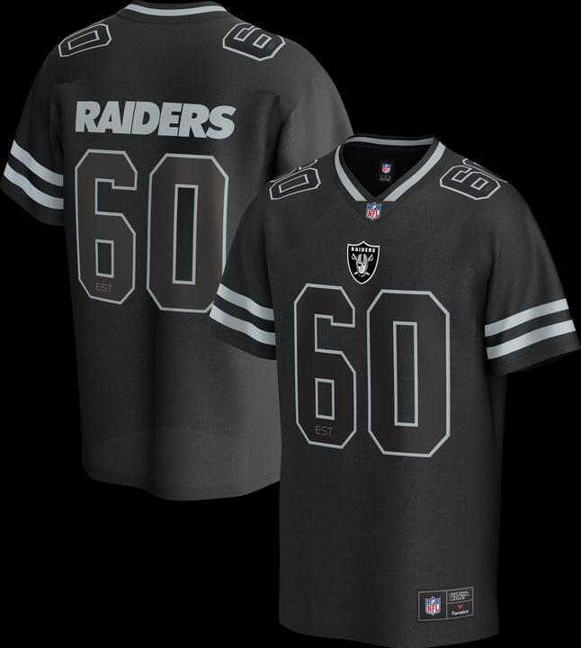 Actual product image Fanatics Las Vegas Raiders NFL Poly Mesh Supporters Jersey - XXL (XXL)