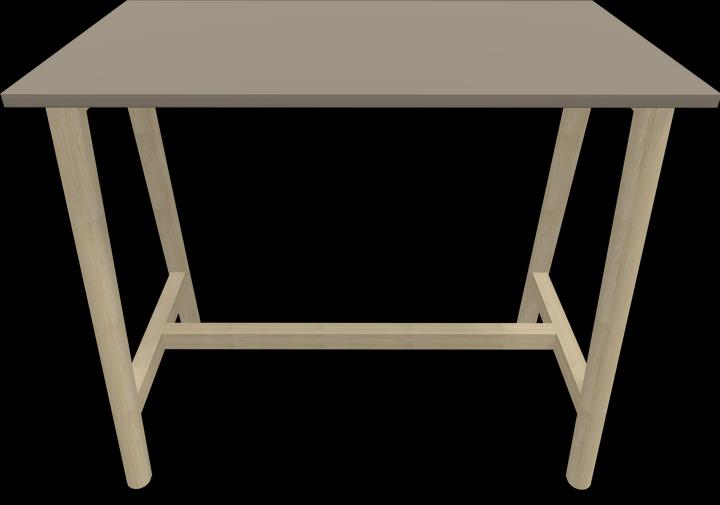 Actual product image Narbutas Nova Wood high table (120 x 70 x 105 cm)