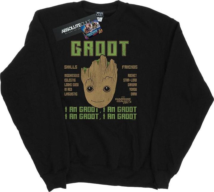 Produktbild Guardians Of The Galaxy Vol. 2 Groot Skills Sweatshirt (XL)