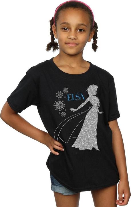 Image du produit Disney - T-shirt FROZEN ELSA CHRISTMAS SILHOUETTE - Fille (152, 158)