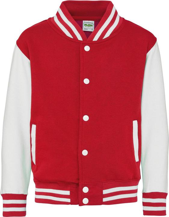 Actual product image Awdis Childrens/Kids Varsity Jacket (140, 146)