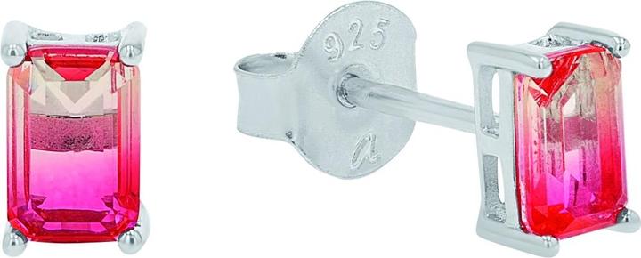 Produktbild Amor Ohrschmuck für Damen, 925 Sterling Silber, Glas (Silber 925)