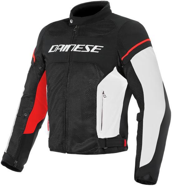 Actual product image Dainese AIR FRAME D1 Textiljacke schwarz-weiss-rot 54 (Men, 54)