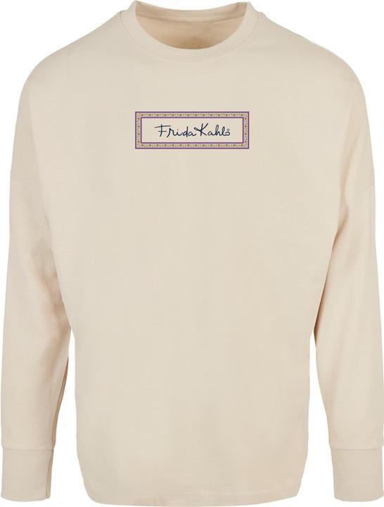 Produktbild Merchcode Ladies Frida Kahlo - My name Oversized Cut On Sleeve Longsleeve - 116129 (XS)