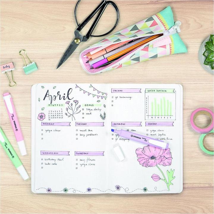Produktbild STABILO swing cool Pastel Textmarker (Pastellfarben, 4 mm, 6 x)
