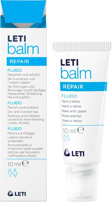Energie-Label Leti LETIbalm Repair Fluido für Nase und Lippen, 10 ml Lösung (10 ml)