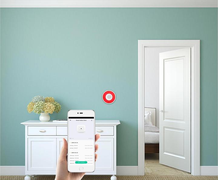Actual product image Woox Zigbee alarm siren indoor