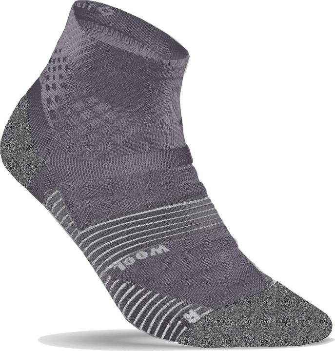 Produktbild Quechua Wandersocken halbhoch 2 Paar - Hike 900 grau (39, 42)