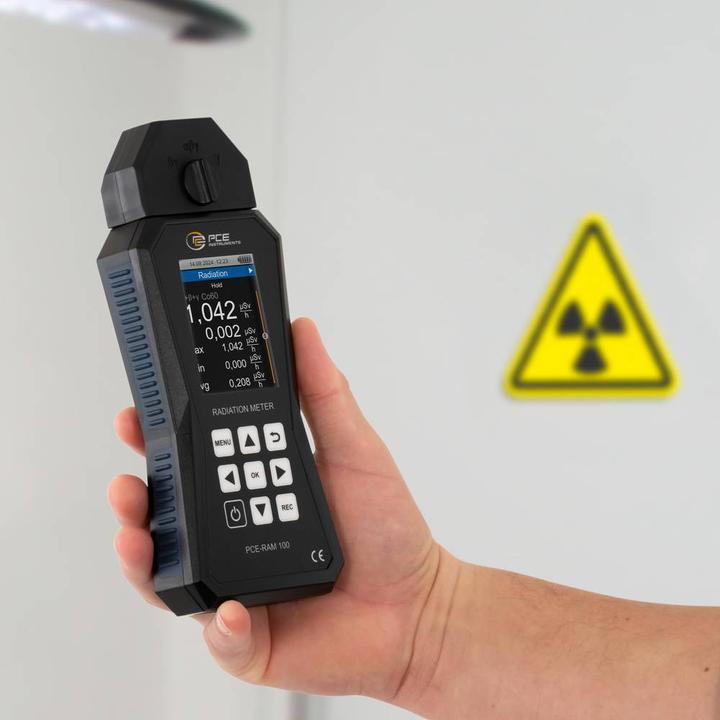 Produktbild PCE Instruments PCE-RAM 100 Geigerzähler Strahlung: Gamma, Alpha, Beta akustisch