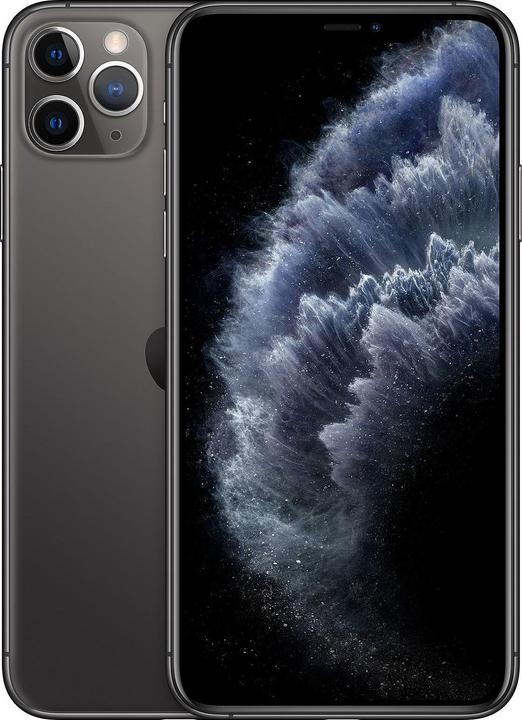 Actual product image Re!commerce iPhone 11 Pro Max (64 GB, Black, 6.50", 12 Mpx, SIM + eSIM, A / Like new)