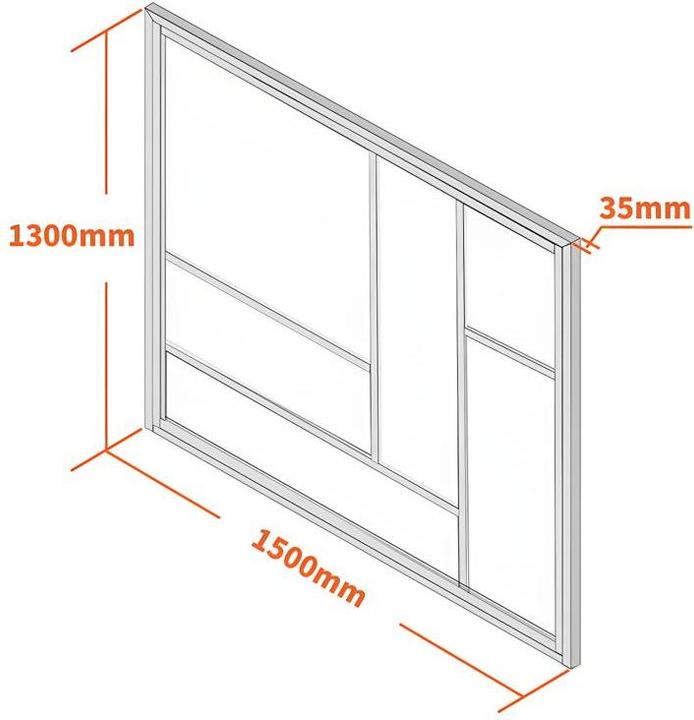 Immagine prodotto Vente-unique Artena (150 x 3,5 x 130 cm)