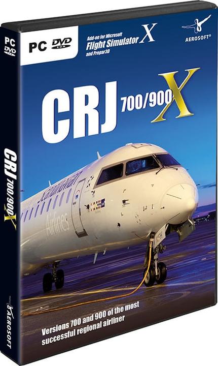 Aerosoft CRJ 700/900 X Componente aggiuntivo di Microsoft Flight Simulator X (PC, EN)