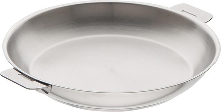 Actual product image Cristel Strate Amovible Stainless Steel Pan Ø22cm (22 cm, Frying pan, Stainless steel)