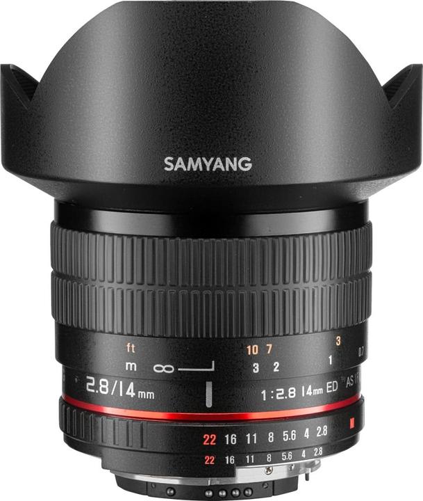 Actual product image Samyang 14mm f/2.8 ED AS IF UMC - Nikon F (Nikon F, full size)