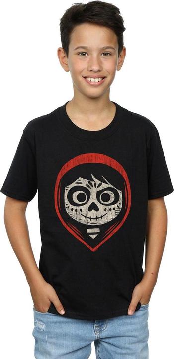 Produktbild Disney Coco Miguel Skeleton Face Hood TShirt Jungen (140, 146)