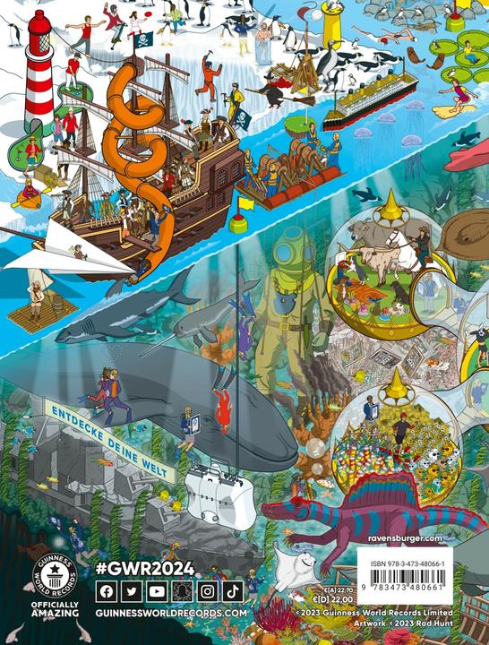 Produktbild Ravensburger Guinness World Records 2024 (Deutsch, Guinness World Records, 2023)