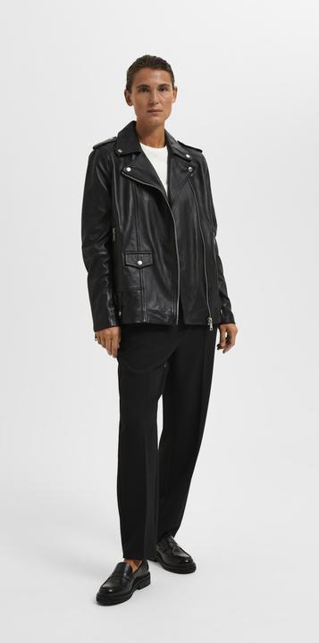 Produktbild Selected Femme Slfmadison Leather Jacket B Noos (44)